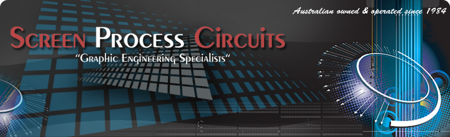 Screen Process Circuits PCB manufacturer company in Australia.